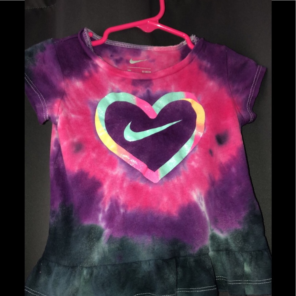 Custom tie dye infant shirt